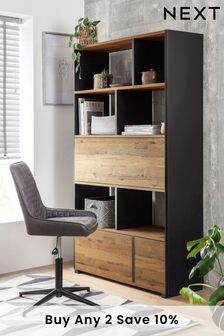 Dark Bronx Oak Effect Display Desk (967990) | £499