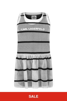 Karl Lagerfeld Girls White Dress