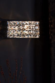 Clear Venetian Wall Light (973533) | £50