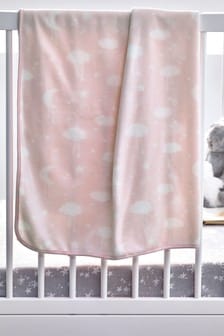 Pink Kids Supersoft Fleece Blanket