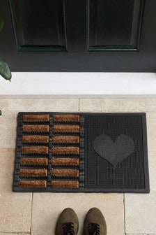 Heart Boot Scraper Doormat