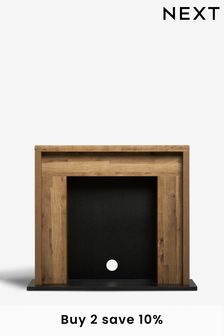 Dark Bronx Oak Effect Fire Surround (982325) | £275