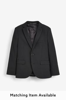 Black Tailored Fit Black Suit Jacket (12mths-16yrs) (982643) | £34 - £42