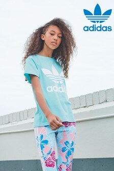 adidas palm print leggings