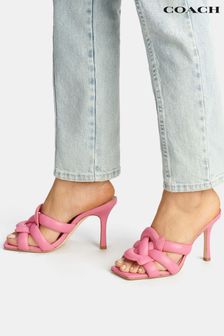 COACH Kellie Leather Court Heel Sandals (986556) | £250