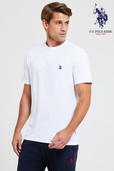 U.S. Polo Assn. White Jersey T-Shirt