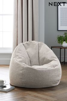 Natural Chunky Weave Bean Bag Chair (995821) | £110