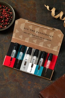 Set of 6 1.5ml Eau De Parfum Fragrance Discovery Set