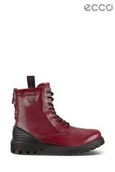 ecco womens lace up boots