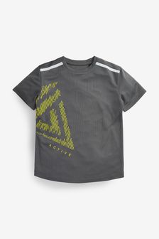 Moisture Wicking Short Sleeve Sports T-Shirt (3-16yrs)
