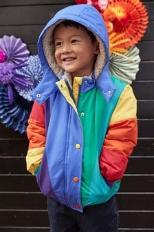 Little Bird Waterproof Rainbow Coat