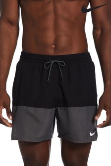 Nike Black Split 5 Inch Volley Swim Shorts (A02098) | £34