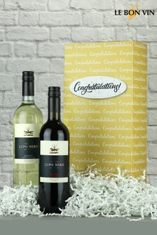 Le Bon Vin Congratulations Italian Wine Gift Box (A02196) | £26