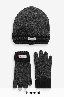 2 Piece Thermal Thinsulate™ Hat And Gloves (3-16yrs)