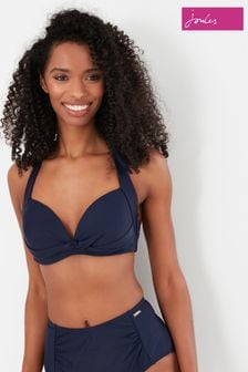 Joules Jasmine Blue Bikini Top