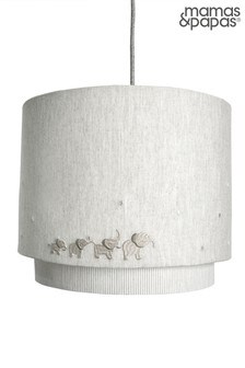 Mamas & Papas Grey Welcome to the World Elephant Lampshade (A04120) | £35