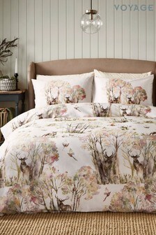 Voyage Sepia Winter Wilderness Duvet Cover And Pillowcase Set