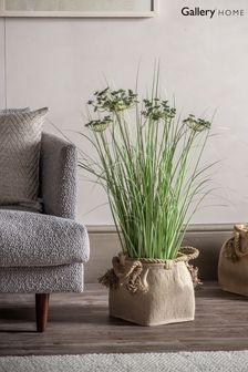 Gallery Home Green Artificial Grass In Pot