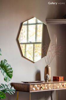 Gallery Home Gold Drew Octagon Mirror (A06918) | £135