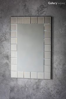 Gallery Direct Silver Aylin Rectangle Mirror
