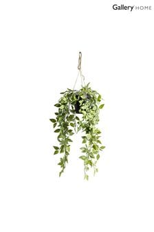 Gallery Home Green Artificial Small Scindapsus Hanging Plant