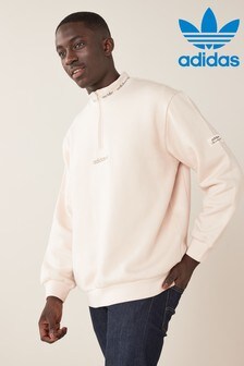 adidas Originals Natural Linear Trefoil Sweatshirt