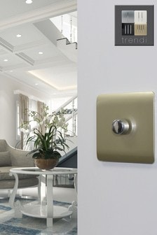 Trendiswitch Gold 1 Gang LED Dimmer Light Switch