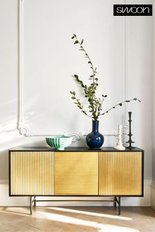 Swoon Gold Wright Acacia Wood Large Sideboard (A09333) | £799
