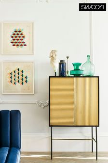 Swoon Wright Acacia Wood Cabinet