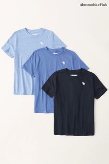 Abercrombie & Fitch Short-Sleeve T-Shirts 3 Pack