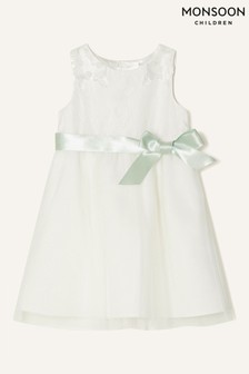 Monsoon Natural Baby Freya Lace Bridesmaids Dress (A12816) | £42 - £47