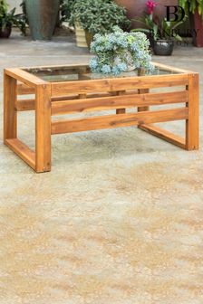 Open Side Wood Coffee Table By Banbury Design