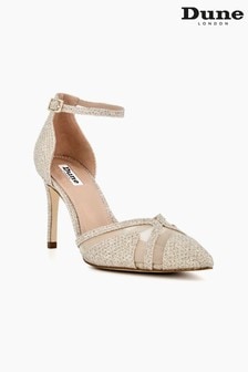 Dune London Metallic Diane Embellished Court Heel Shoes (A13858) | £75