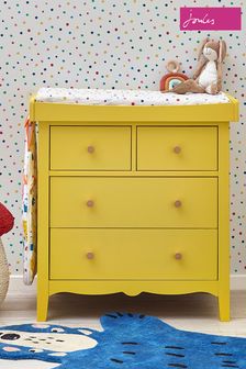 Joules at Next Yellow Changer Dresser with 4 Drawers (A13912) | £449