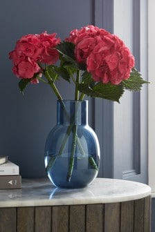 Blue Glass Vase