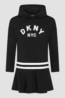 DKNY Girls Black Dress