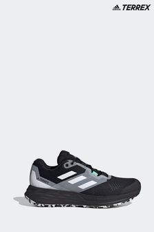 adidas Black Terrex Two Flow Trail Running Trainers