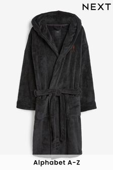 Grey Personalised Dressing Gown (A17896) | £37.50 - £42.50