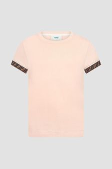 Fendi Kids Cotton T-Shirt