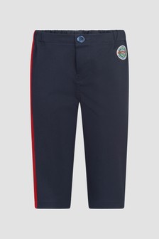 GUCCI Kids Baby Boys Navy Trousers