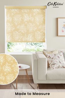 Cath Kidston Yellow Washed Rose Made To Measure Roller Blind (A18797) | £58
