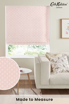 Cath Kidston Pink Button Spot Made To Measure Roman Blind