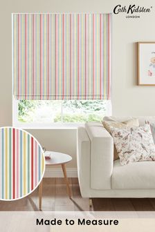 Cath Kidston Cream Mid Stripe Candy Made To Measure Roman Blind