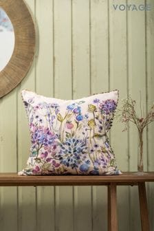 Voyage Purple Hedgerow Cushion