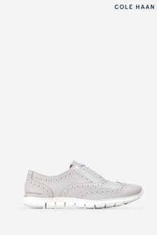 Cole Haan White Zerogrand Wingtip Oxford Closed Hole Ii Shoes