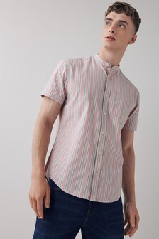 Buy Men's Grandad Shortsleeve Shirts 