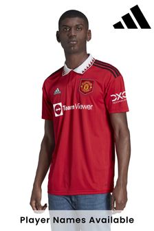 adidas Red Manchester United 22/23 Home Adult Jersey (A20576) | £70