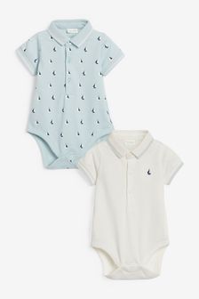 2 Pack Boat Polo Bodysuits