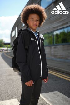 adidas Black Junior Entrada 22 Junior All-Weather School Jacket (A21169) | £33