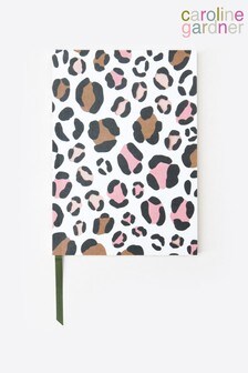 Caroline Gardner Leopard Cut Out Soft Back Notebook